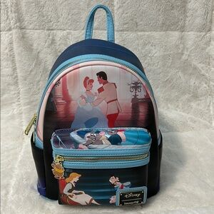 Disney Cinderella Scenes Loungefly Mini Backpack